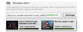Descargar vídeos de YouTube