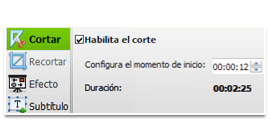Built-in editor de vídeo